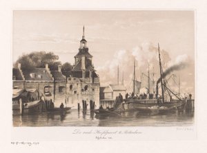 Gezicht op de Ooster Oude Hoofdpoort
