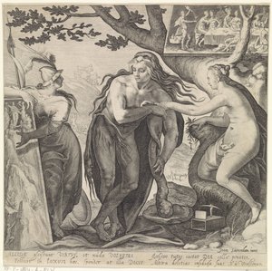 Hercules op de tweesprong door Anonymous