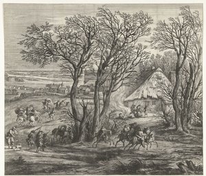 Het Franse leger voor Yperen (rechterblad), 1678