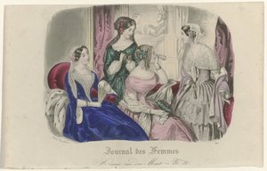 Journal des Femmes, 1840-1851, Pl. 1580 door Anonymous