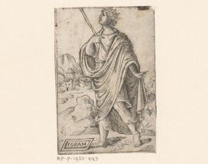 Koning Joram van Israël door Anonymous