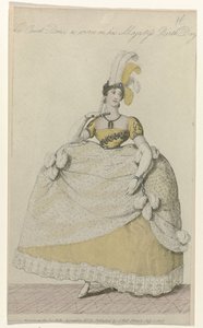 La Belle Assemblee, 1 juli 1808, No. 32: De hofkleding