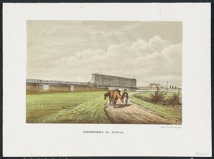 Oude IJsselbrug bij Zutphen, 1865