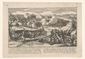 Overgave van Generaal Burgoyne aan Generaal Gates op 17 oktober 1777