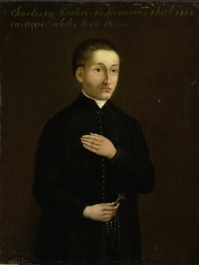 Portret van Charles van der Meulen, missionaris naar Curaçao