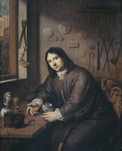 Portret van een Goudsmid