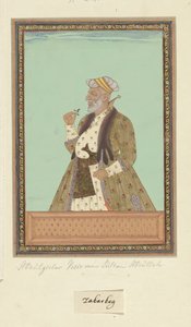 Portret van Abd al-Jabbar, vizier van Sultan Abdullah door Anonymous