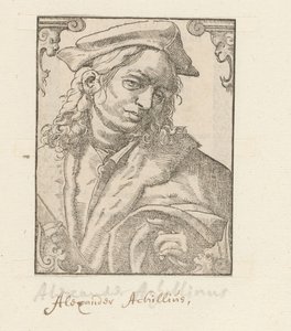 Portret van Alessandro Achillini door Anonymous