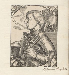 Portret van Alfons V van Aragón