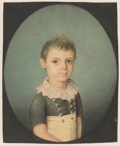 Portret van Anthony Adriaan van Oldenbarneveld genaamd WitteTullingh als kind