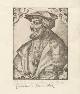 Portret van Christiaan I van Denemarken