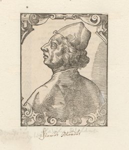 Portret van Demetrios Chalkokondyles door Anonymous