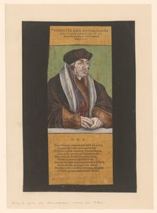Portret van Desiderius Erasmus door Anonymous