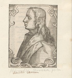 Portret van Ercole Strozzi