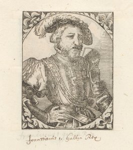Portret van Frans I van Valois-Angoulême, koning van Frankrijk