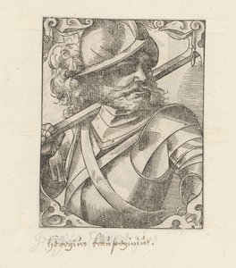 Portret van Georg von Frundsberg