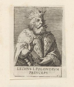 Portret van Lech I door Anonymous