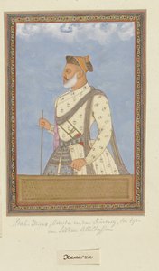 Portret van Shah Mirza