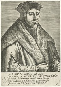 Portret van Thomas More door Anonymous