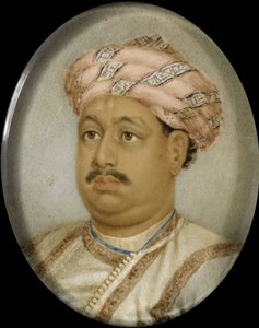 Portret van een Indische prins