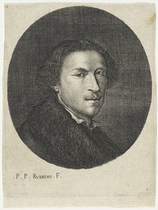 Portret van een onbekende man door Anonymous