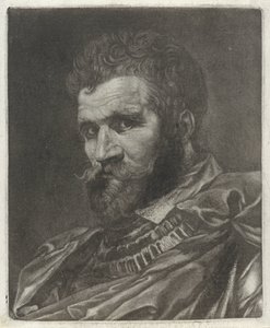 Portret van een onbekende man in wapenrusting