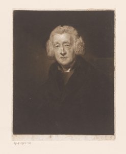 Portret van een onbekende man met pruik