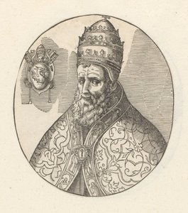 Portret van paus Gregorius XIII door Anonymous