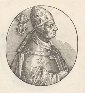 Portret van paus Urbanus V door Anonymous