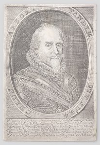 Portret van prins Maurits van Nassau door Anonymous