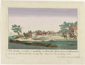 Prinses van Oranje aangehouden te Goejanverwellesluis, 1787