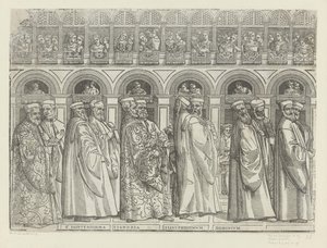 Processie van de doge van Venetië (eerste deel)