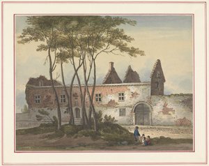 Ruïne van de hoeve van Le Caillou