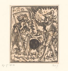 Saturnus en Mars door Anonymous