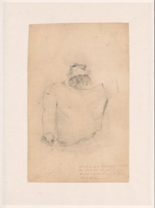 Schets van het stoffelijk overschot van J.C.J. van Speyk door Anonymous