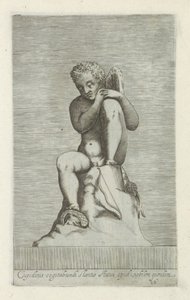 Sculptuur van Amor