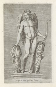 Sculptuur van Amor