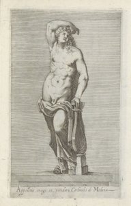 Sculptuur van Apollo door Anonymous