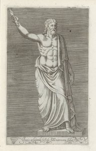 Sculptuur van Jupiter door Anonymous