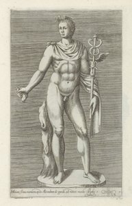 Sculptuur van Mercurius door Anonymous