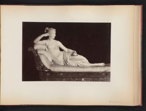 Sculptuur van Pauline Borghese-Bonaparte als Venus Victrix