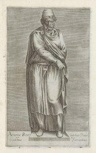 Sculptuur van een barbaarse gevangene door Anonymous