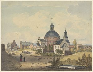 Sint-Jozefskerk te Waterloo door Anonymous