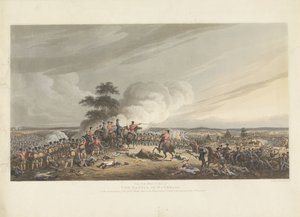 Slag bij Waterloo, 1815 door Anonymous