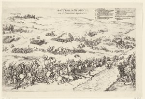 Slag op de Mookerheide, 1574 door Anonymous