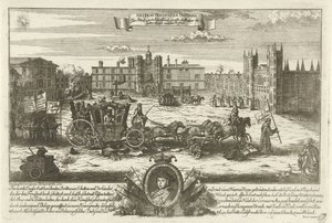 Spotprent op de Engelse pretendent Charles Edward Stuart, 1745 door Anonymous