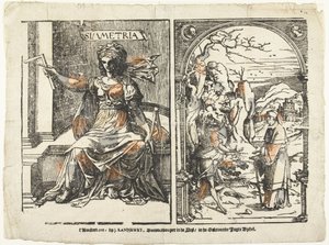 Symmetrie en een man met de duivel door Anonymous