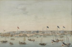 Drie Zichten op de Parelrivier: Kanton, Macao, Whampoa