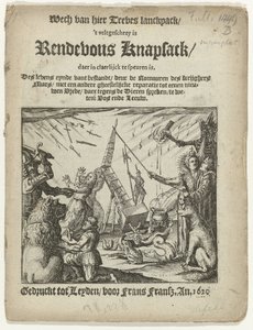 Titelpagina van het pamflet: Rendevous Knapsack, 1620 door Anonymous