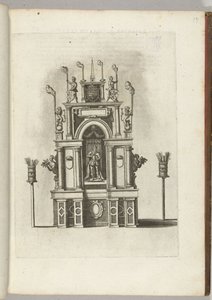 Toneel met keizer Maximiliaan II